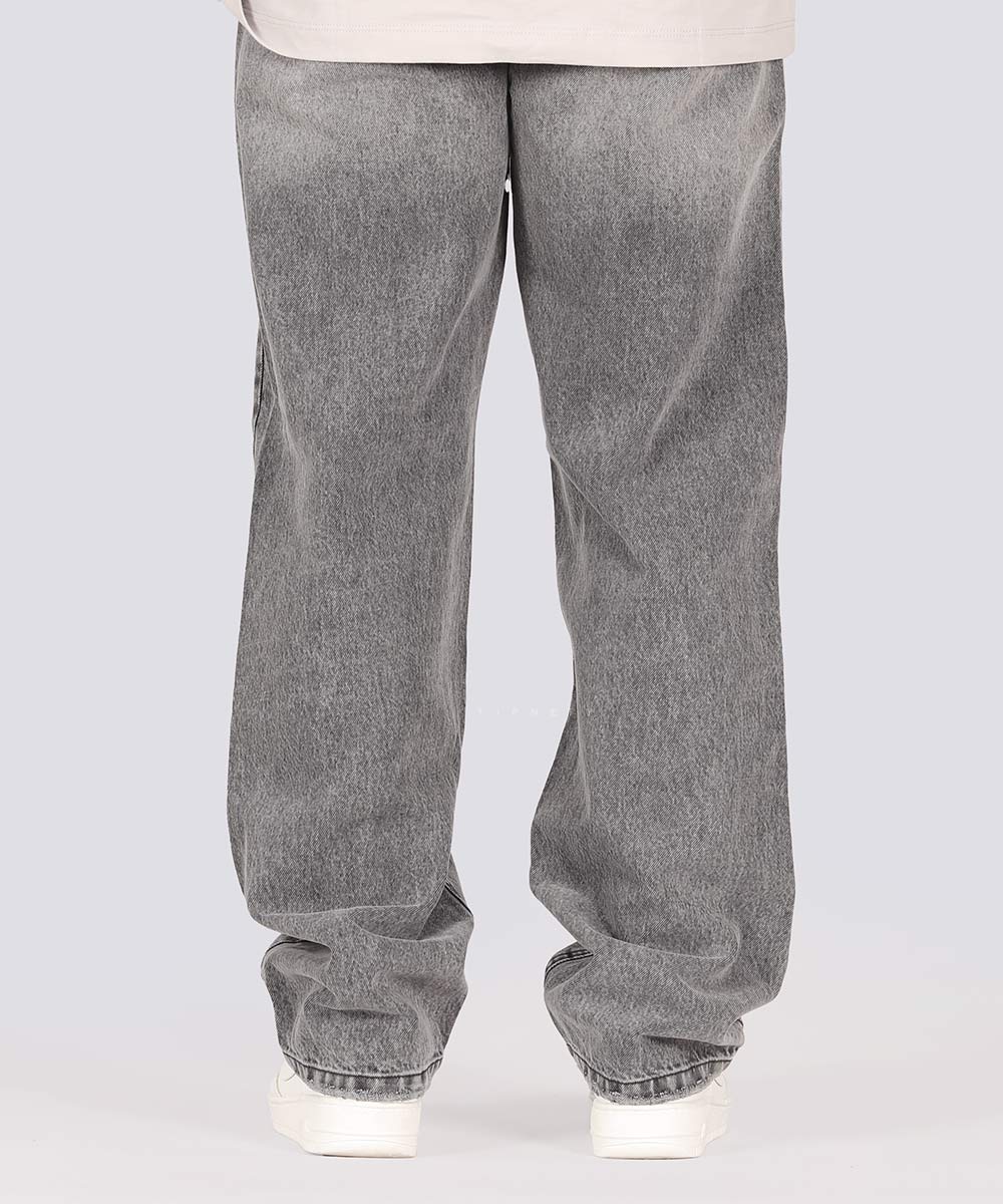             طوسی شلوار جین بگ استایل 4901  - تصویر 5