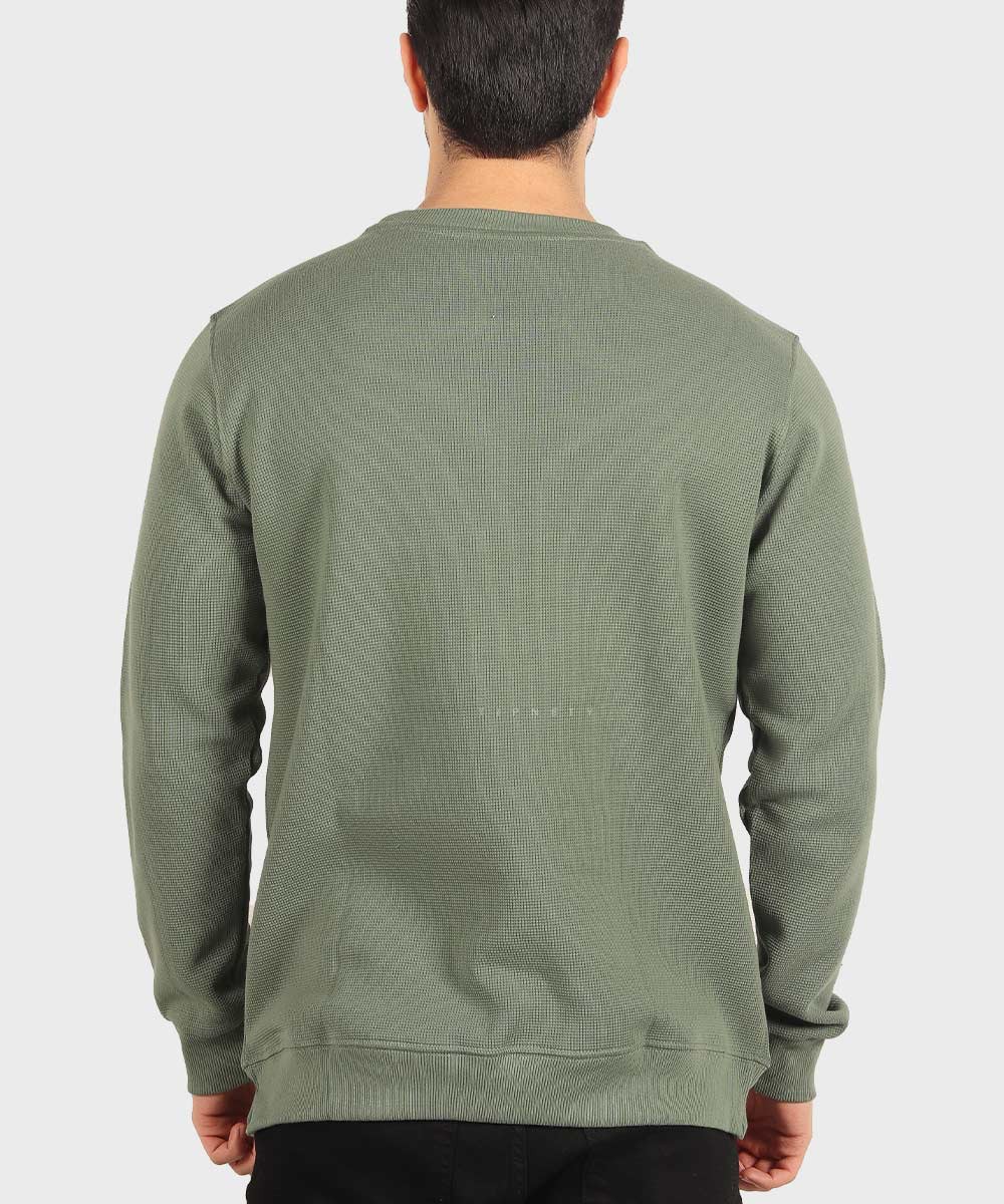           سورمه ای خاکی سبز شکلاتی پاییزه تیشرت 4416  - تصویر 7