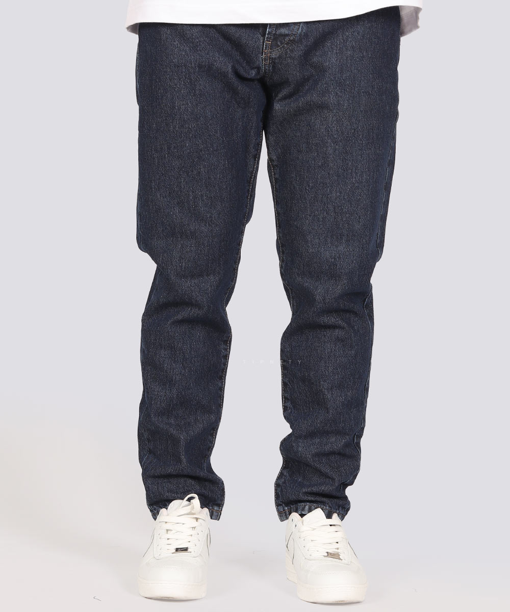 شلوار جین مام فیت مردانه ساده 3907