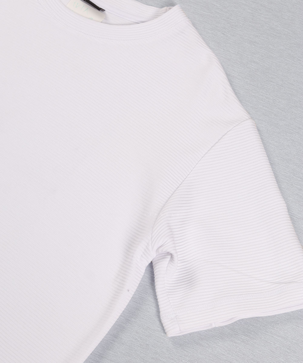 سفید مشکی تیشرت لش 1718  - تصویر 11