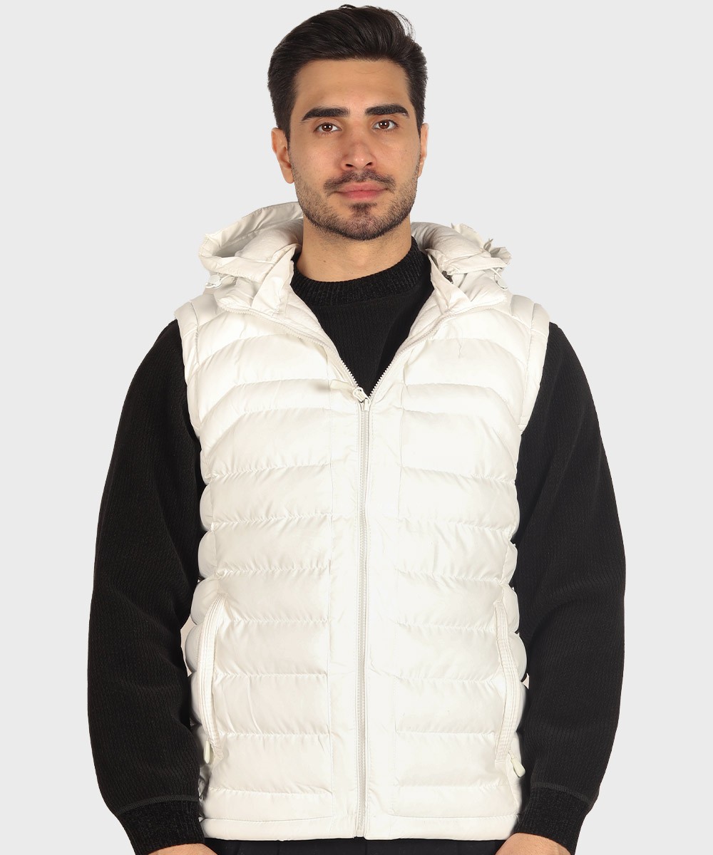         سفید یشمی کرم مشکی دودی زمستانه پافر 2771  - تصویر 2