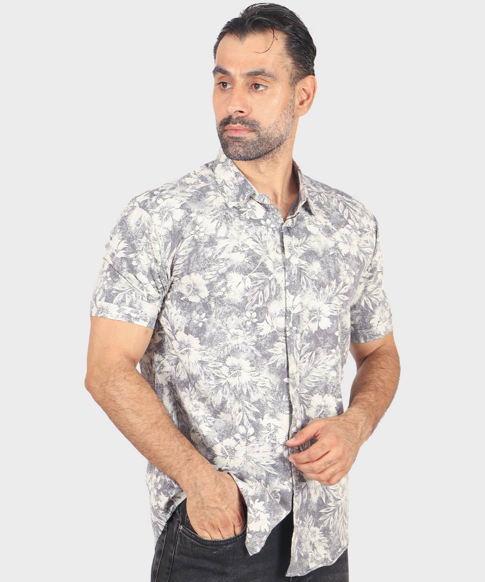             شکلاتی سورمه ای مشکی سبز دودی پیراهن آستین کوتاه فیت 0935  - تصویر 12