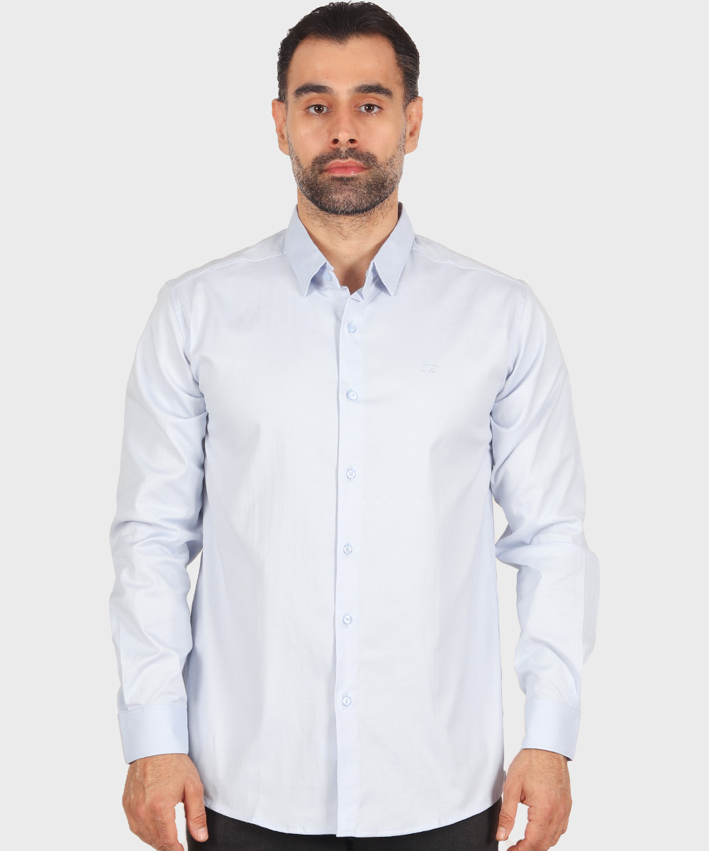                   مشکی سفید لجنی یشمی شیری فیروزه ای آبی تیره آبی روشن زرشکی سورمه ای طوسی روشن کله غازی سبز پیراهن آستین بلند فیت 0387  - تصویر 6