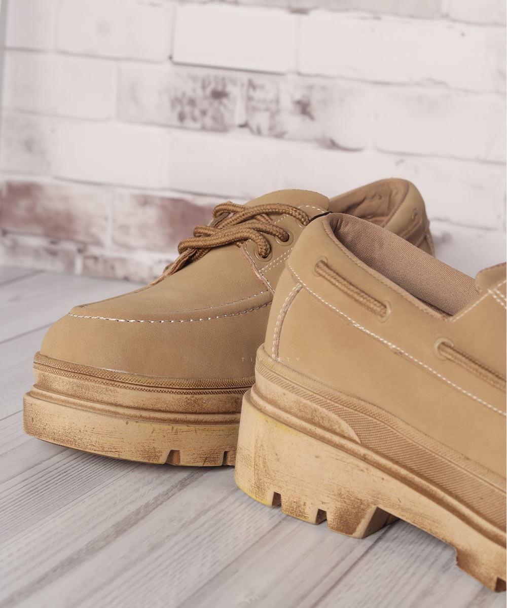           سبز قهوه ای کرم خاکی کفش کژوال 1318  - تصویر 12