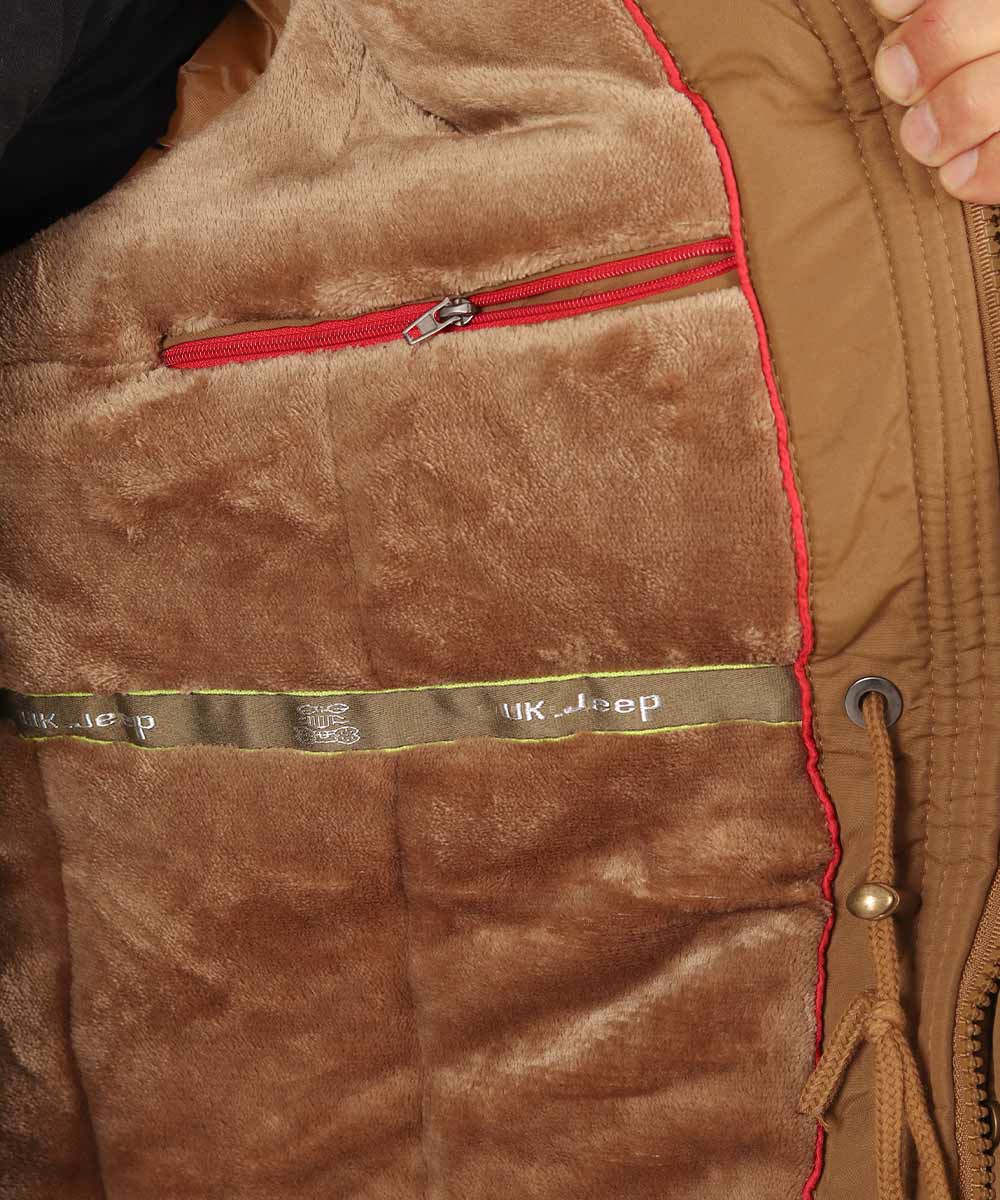                 لجنی شتری مشکی زمستانه کاپشن 1922  - تصویر 8