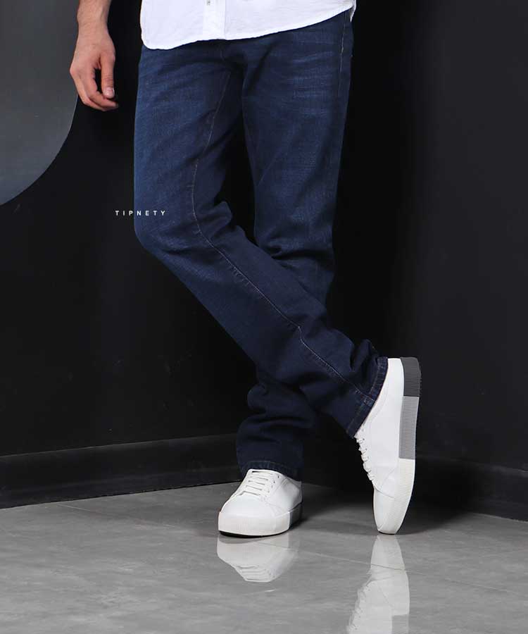 شلوار جین اسلیم مردانه ساده 0023