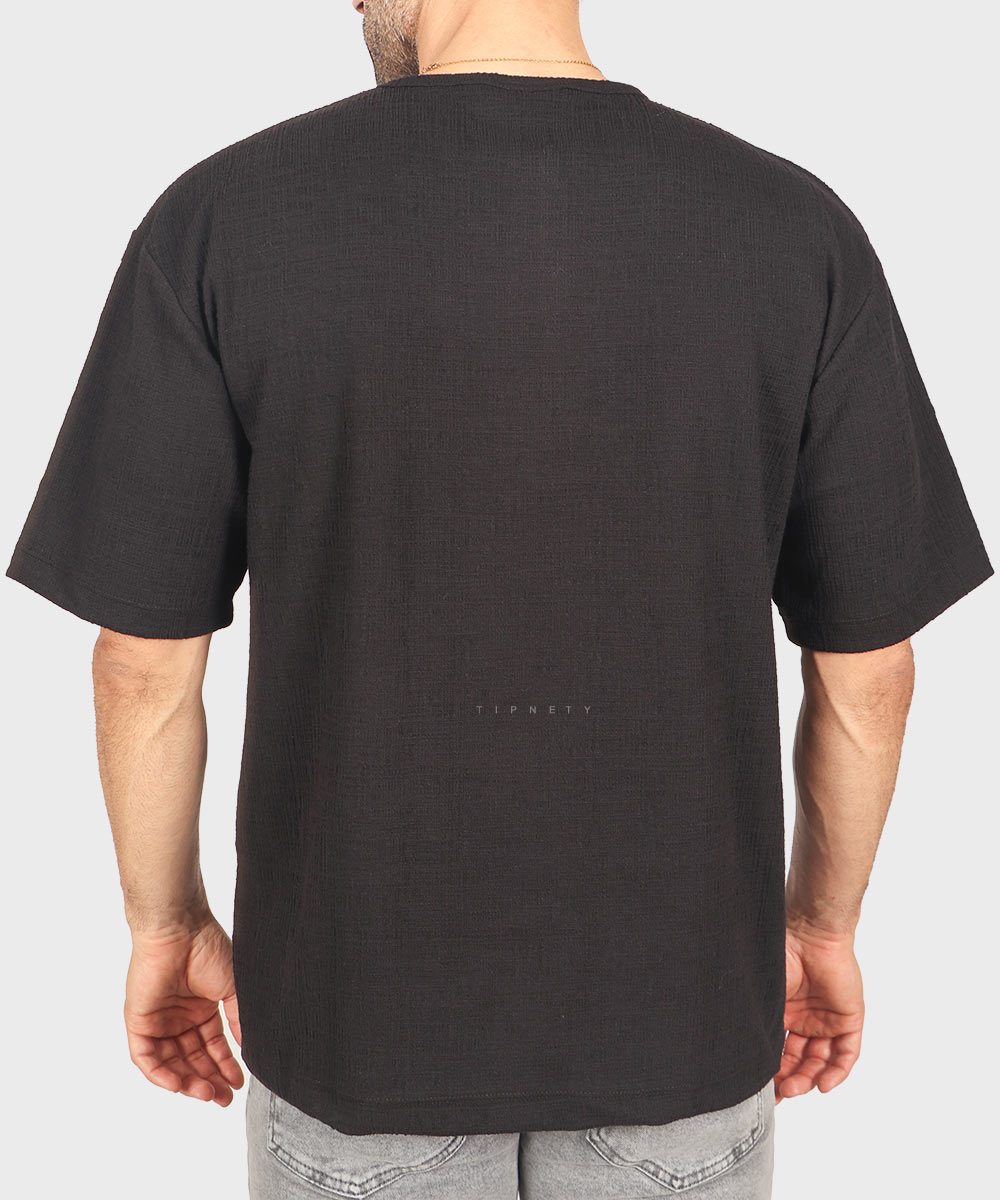 کرم روشن لجنی مشکی سورمه ای خاکی تیشرت لش 1769  - تصویر 14