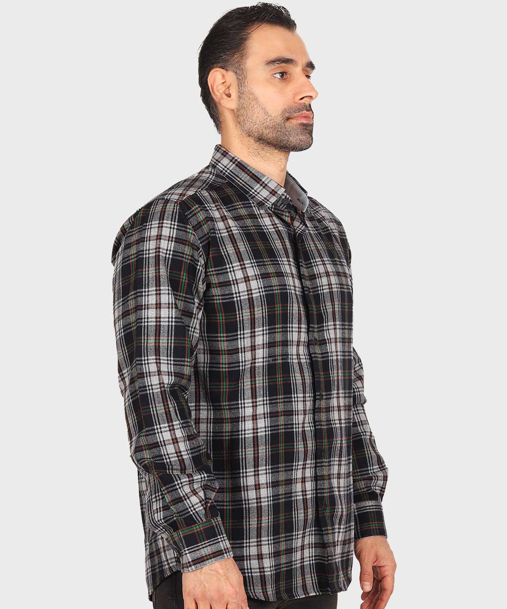         سورمه ای پاییزه پیراهن 0161  - تصویر 6