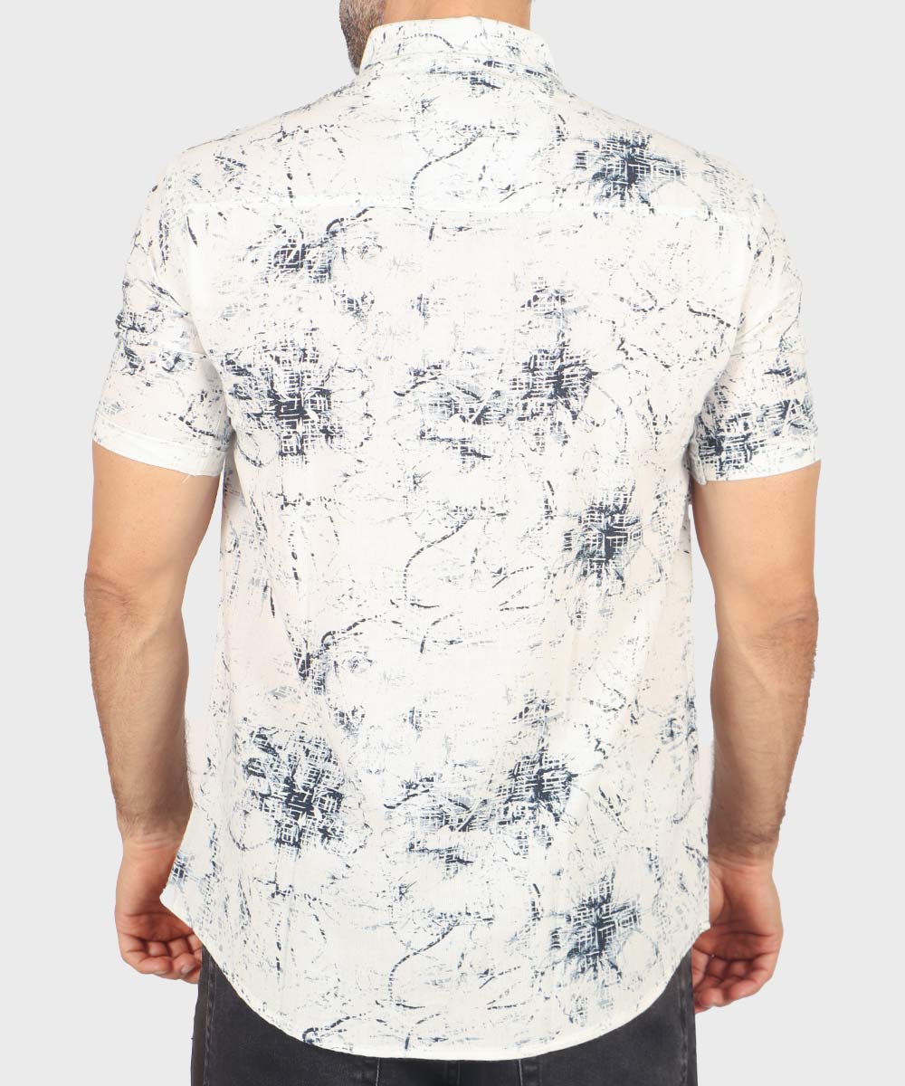     سورمه ای پیراهن آستین کوتاه فیت 0955  - تصویر 4