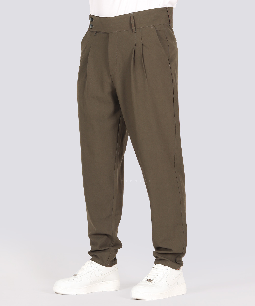         روشن       کرم مشکی سبز کرم روشن شکلاتی ذغالی شلوار پارچه ای فیت 0480  - تصویر 22