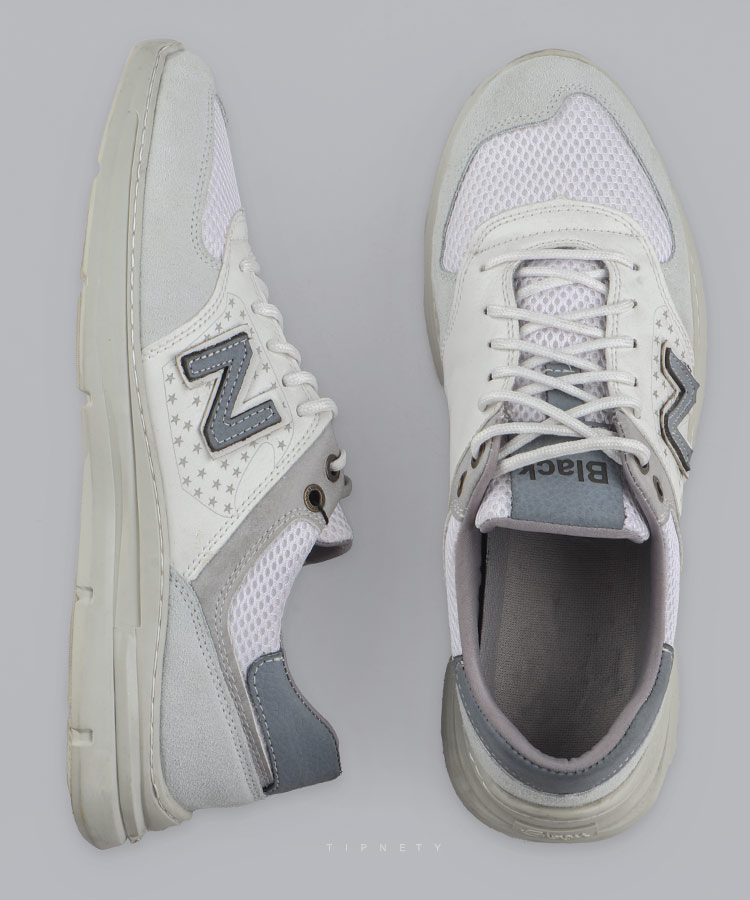                                                                                                 خاکی مشکی آبی کفش روزمره (کتانی) 1035  - تصویر 6