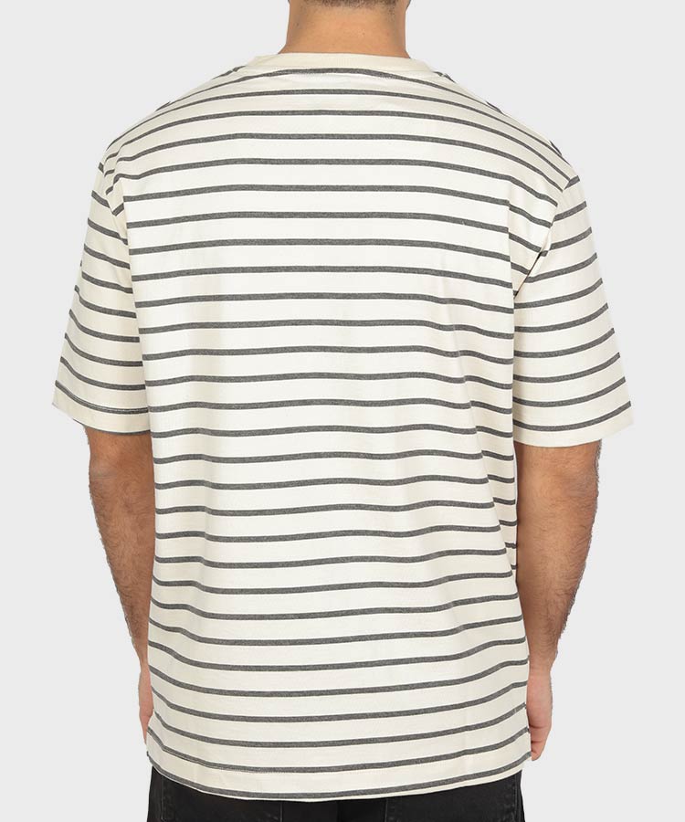                   طوسی تیره مشکی تیشرت لش 1663  - تصویر 4