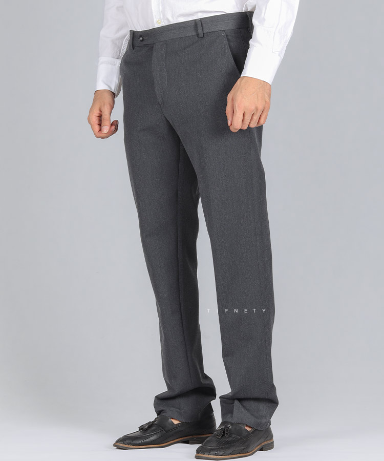                                                                       طوسی روشن طوسی تیره سورمه ای مشکی شلوار پارچه ای راسته 0120  - تصویر 5