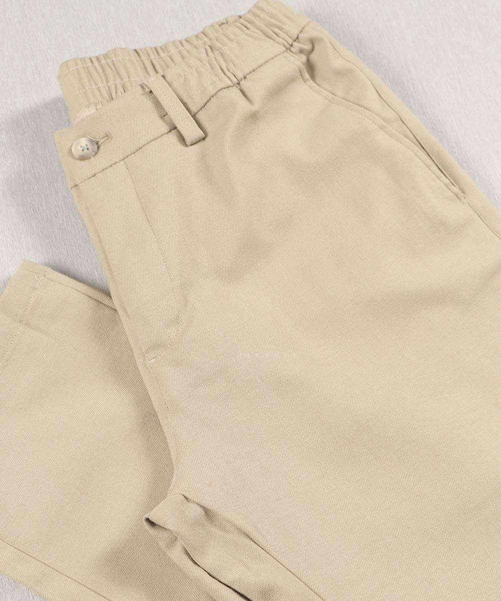                         ذغالی کرم تیره صدری زیتونی طوسی تیره شلوار پارچه ای اسلش 0140  - تصویر 3