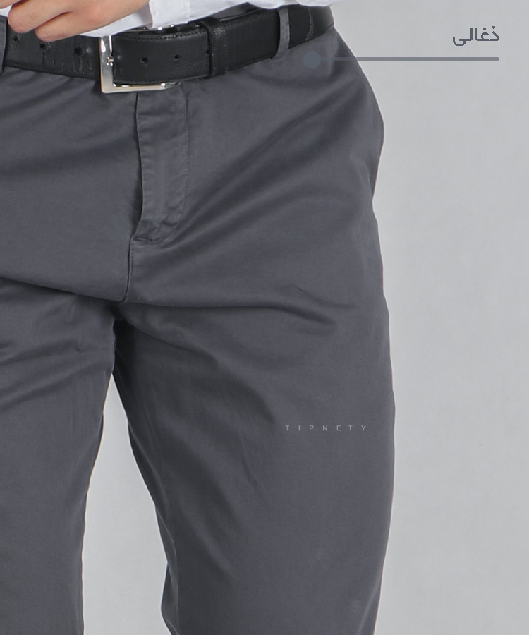 شلوار کتان مردانه راسته ساده 3030