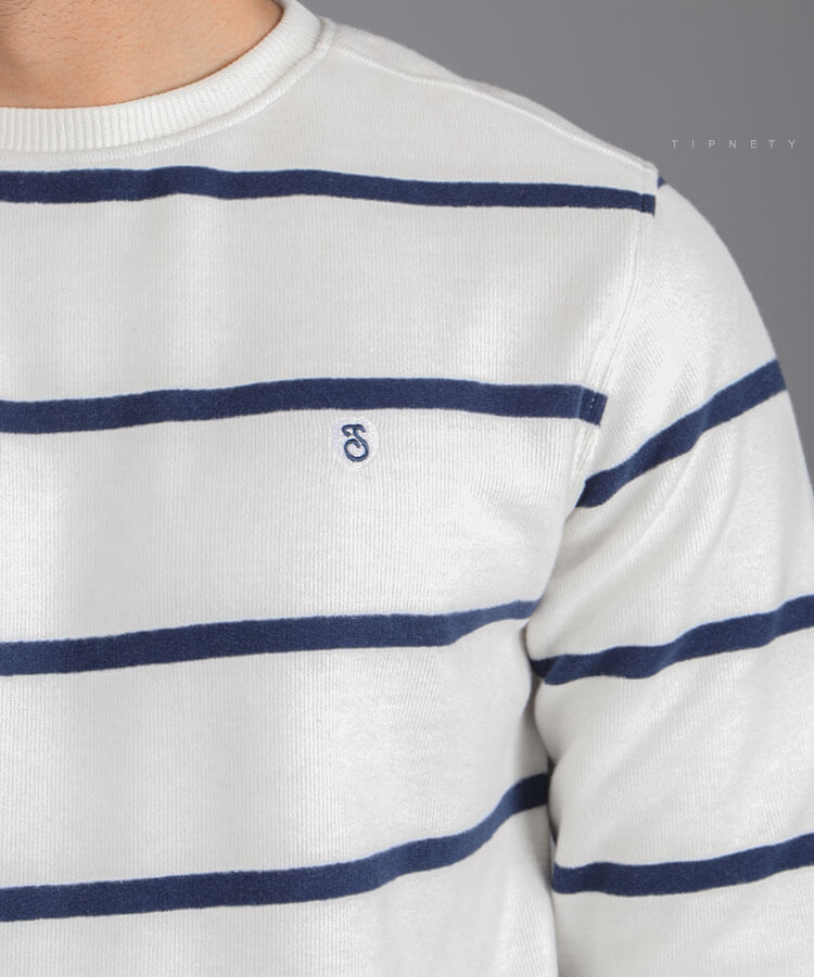                                                                                                                                                                                                                         ملانژ زرشکی سفید سورمه ای کله غازی پاییزه پلیور 5226  - تصویر 5