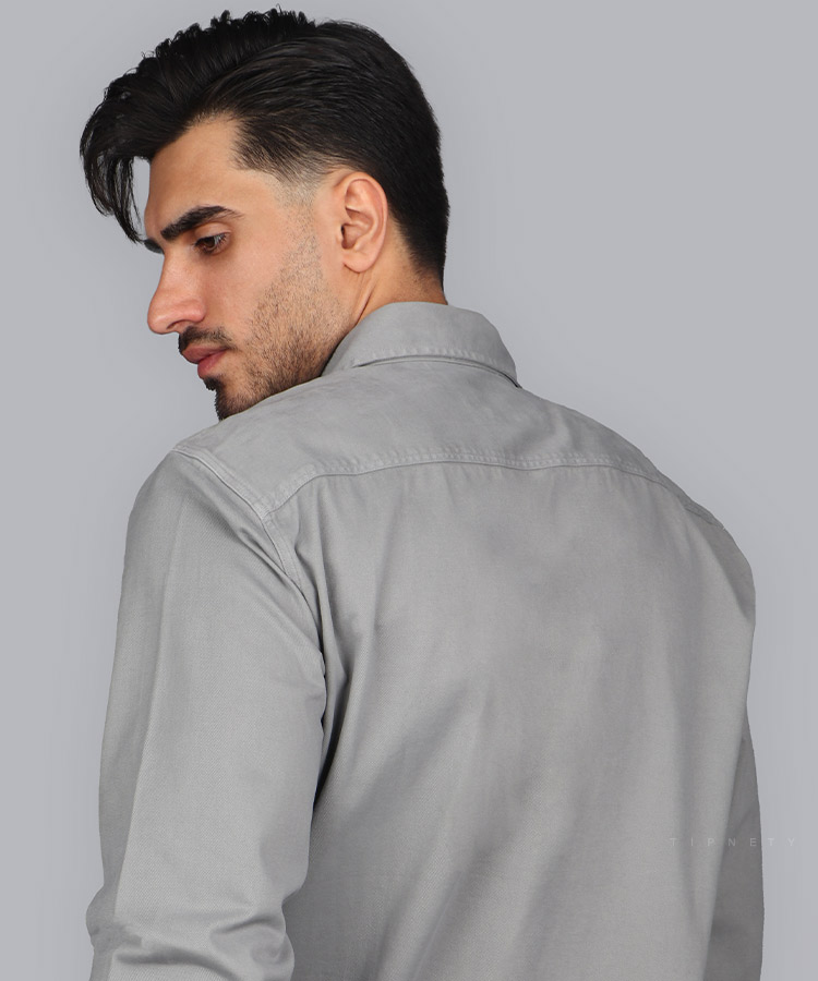                                                                                                                                                                                                                                                                                                 خاکی سورمه ای طوسی روشن قهوه ای نخودی کرم نفتی فرمی پاییزه پیراهن 3020  - تصویر 13