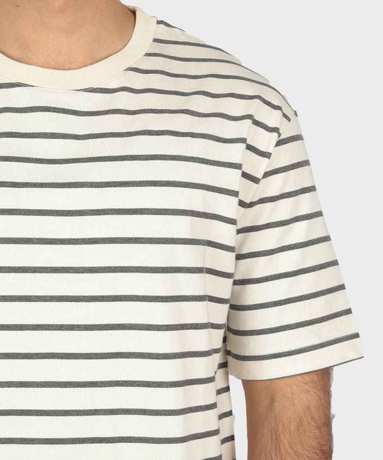                   طوسی تیره مشکی تیشرت لش 1663  - تصویر 3