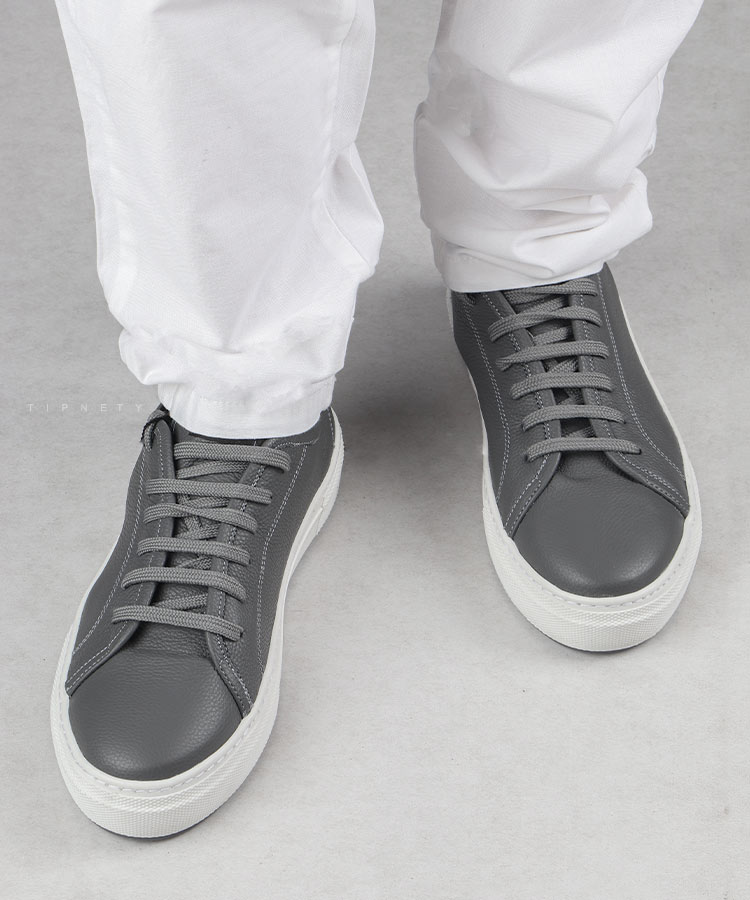                             طوسی تیره کفش کژوال 3004  - تصویر 3