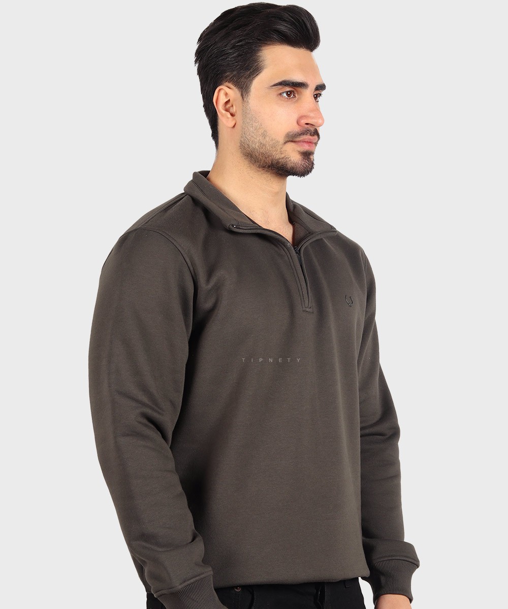               آبی روشن سورمه ای مشکی لجنی کرم روشن طوسی روشن پاییزه پلیور 0653  - تصویر 17