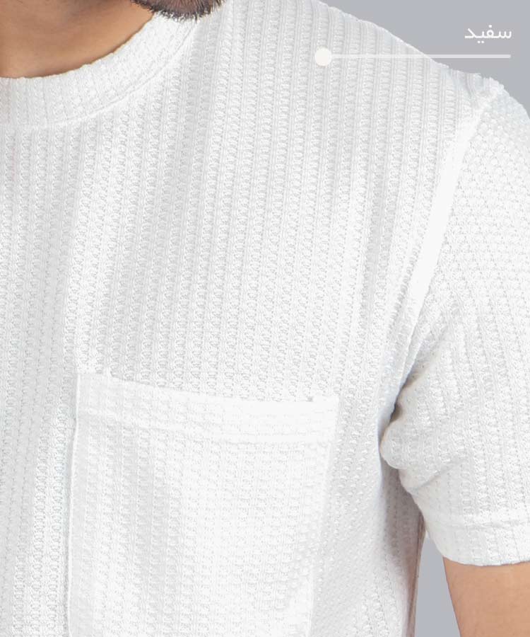                                                                         کرم مشکی سفید تیشرت لش 2247  - تصویر 5