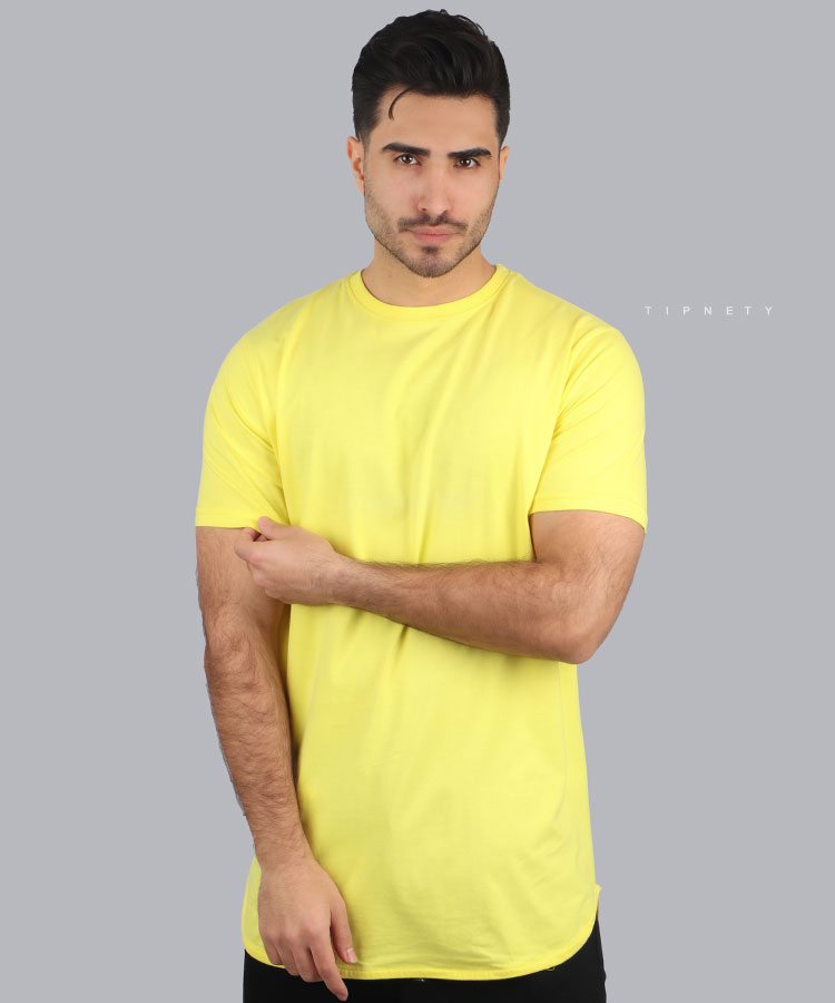 تیشرت ساده لانگ مردانه 0001