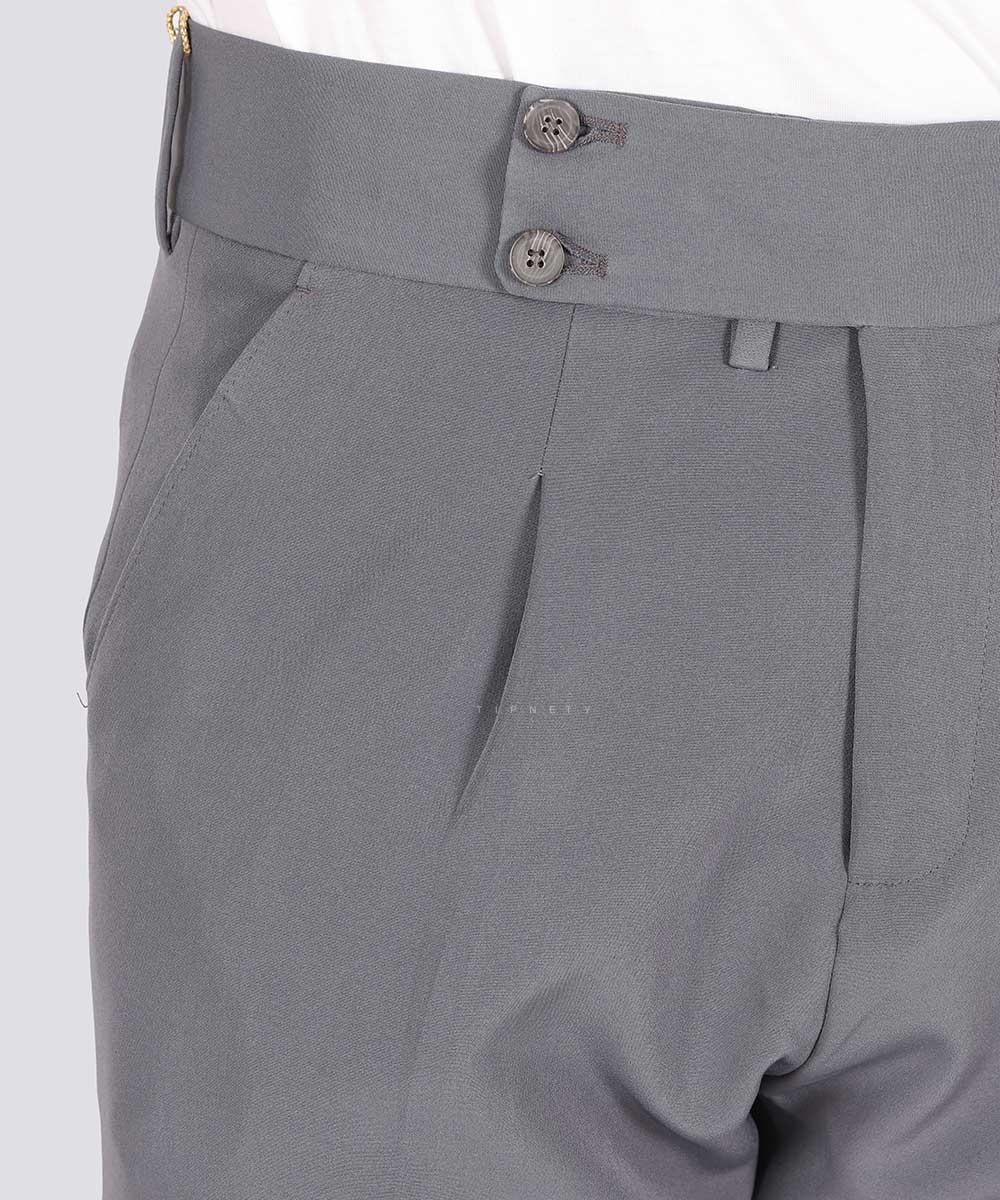 مشکی کرم استخوانی سبز طوسی شلوار پارچه ای مام استایل 2940  - تصویر 16