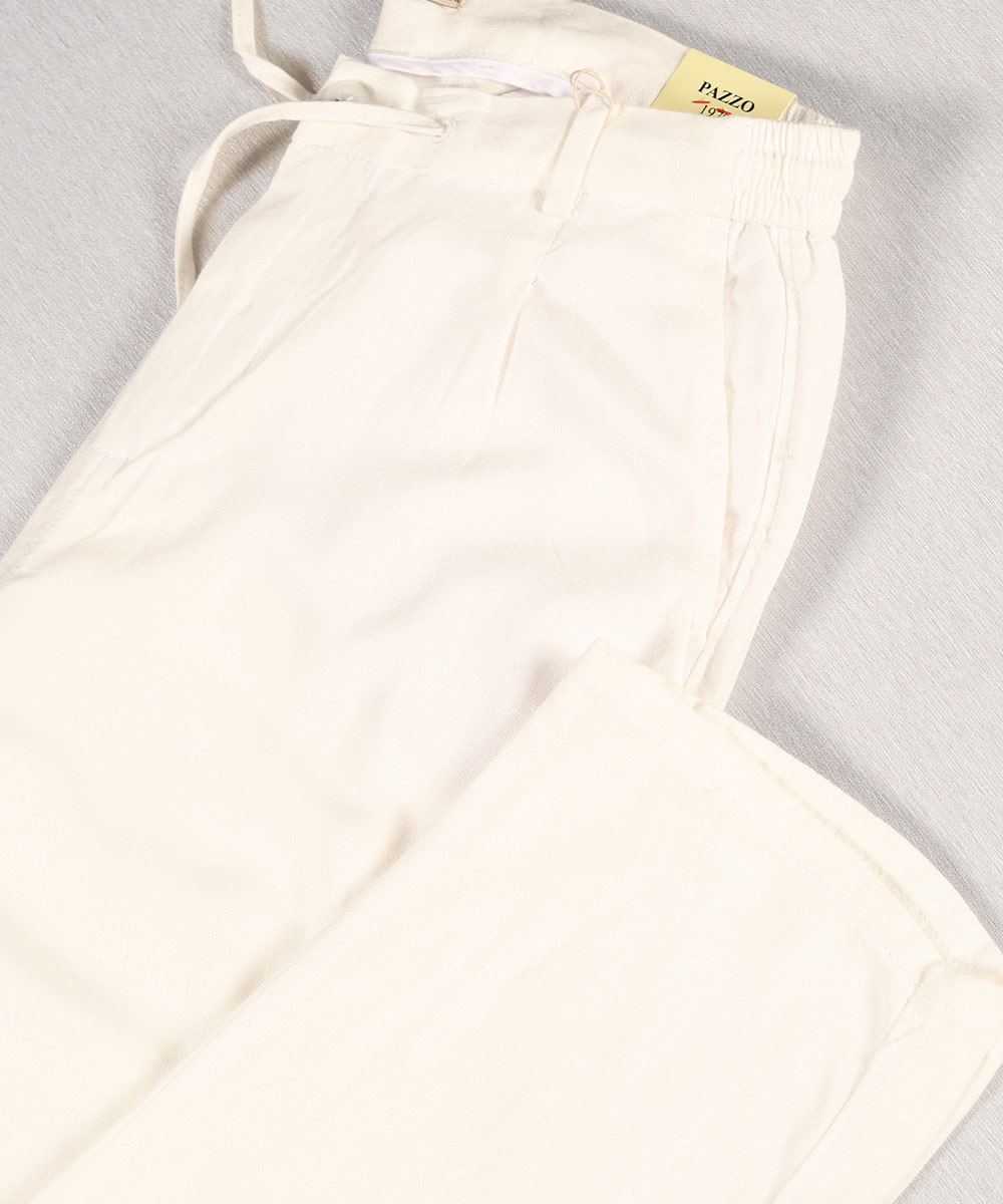                     سفید شلوار پارچه ای لینن 2012  - تصویر 2