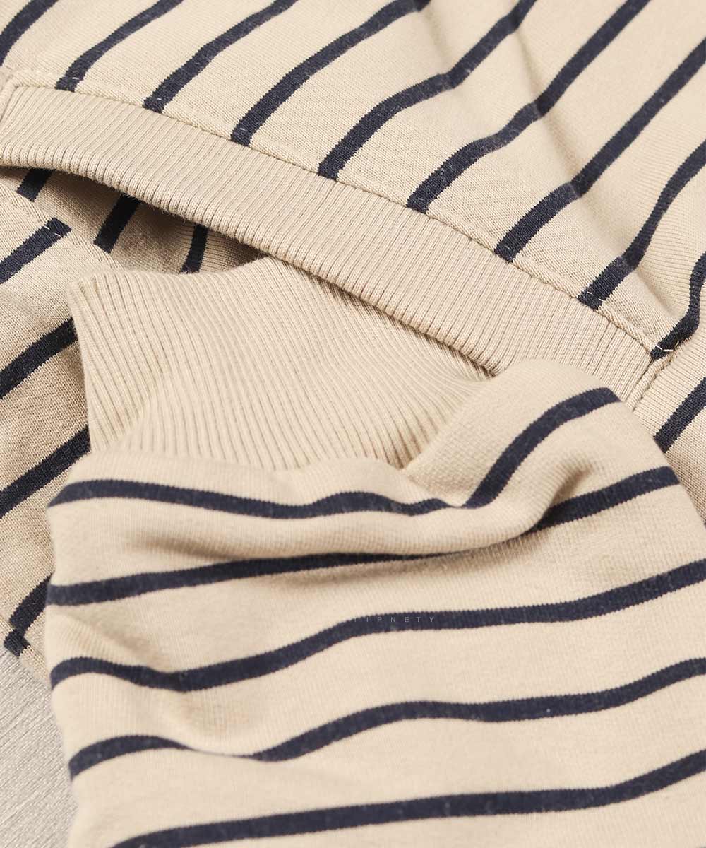                                     ملانژ قهوه ای آبی کرم سبز پاییزه سویشرت 1540  - تصویر 6