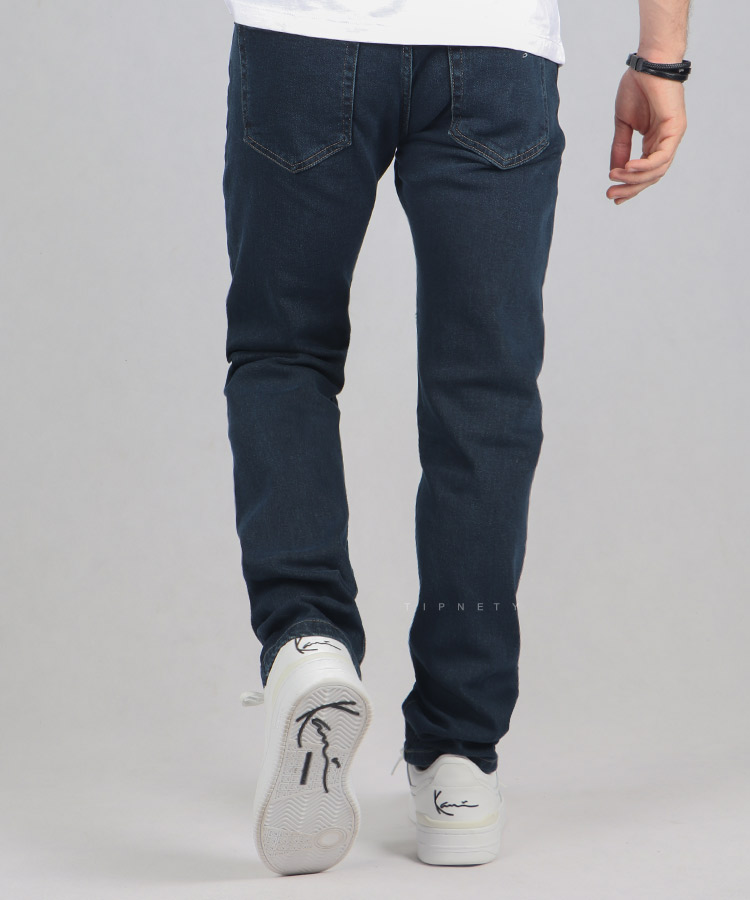                                 سورمه ای شلوار جین اسلیم 6177  - تصویر 5