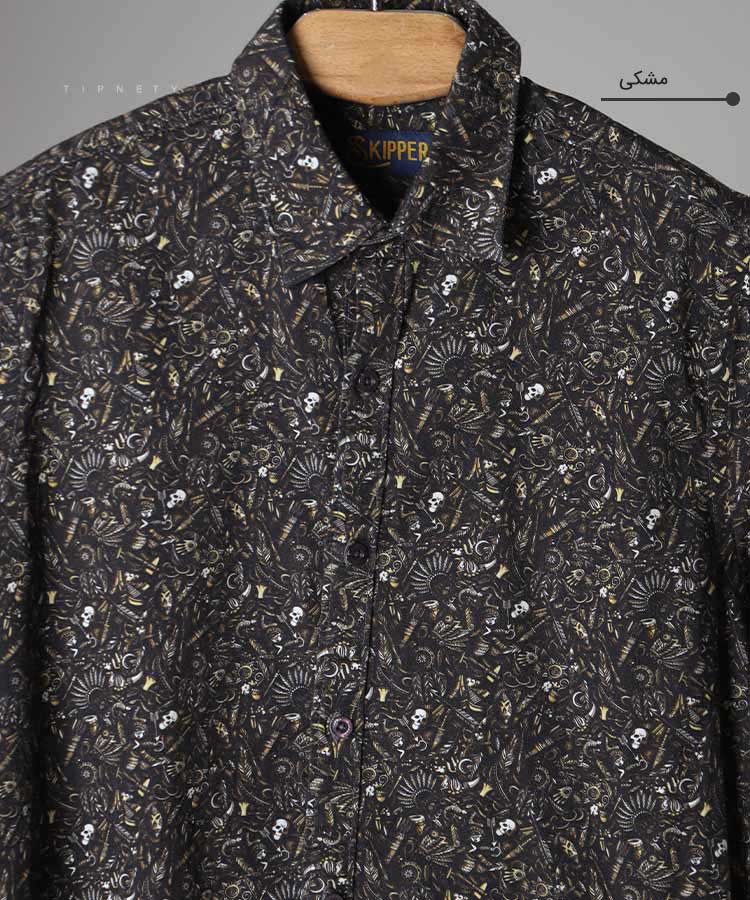             سفید                 سفید                 سفید                 سفید     سورمه ای مشکی ذغالی صدری کله غازی نارنجی سفید سورمه ای پیراهن آستین کوتاه فیت 2420  - تصویر 3