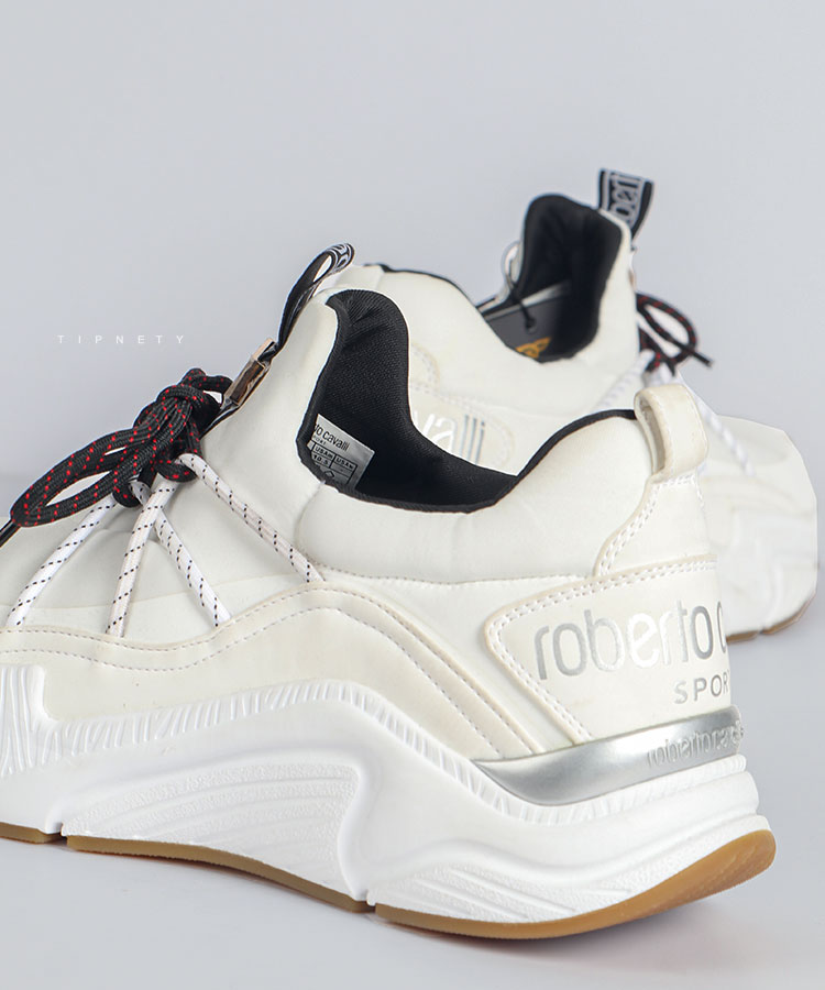                                           سفید مشکی کفش روزمره (کتانی) 7407  - تصویر 4