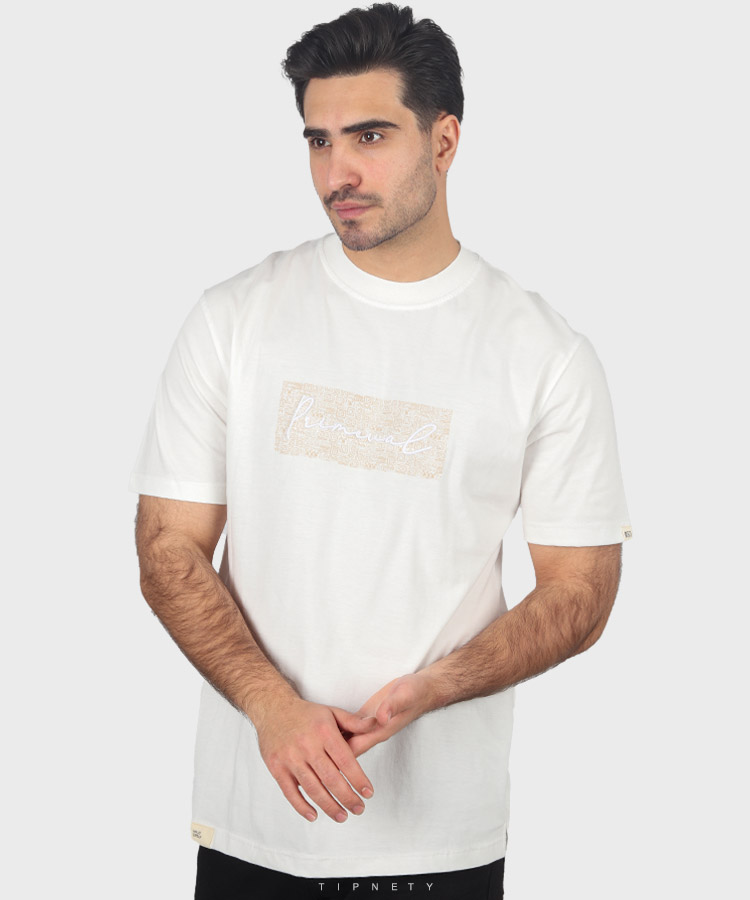                                     کاربنی کرم سبز شیری مشکی تیشرت لش 3254  - تصویر 4