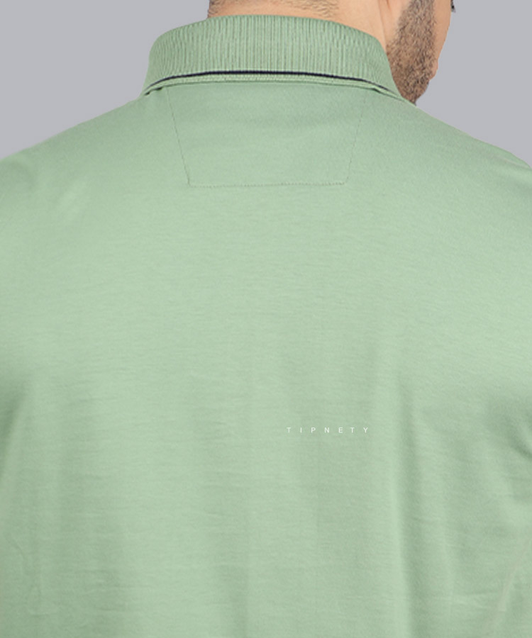                                                                                                                         زیتونی لجنی سبز نوک مدادی زرشکی سورمه ای آجری سفید مشکی تیشرت یقه دار 0556  - تصویر 20