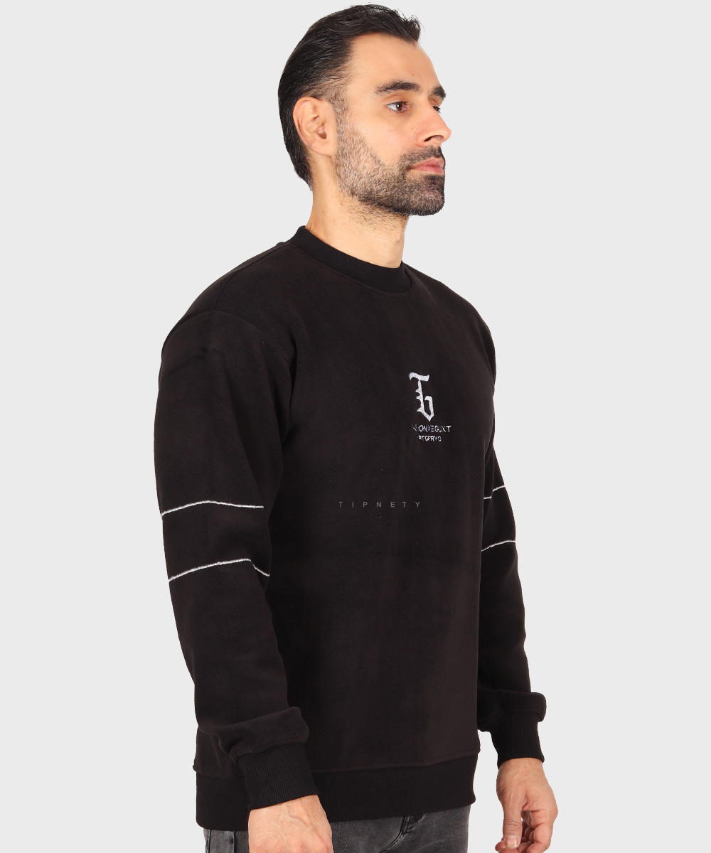                                     دودی شیری مشکی شکلاتی سبز پاییزه پلیور 9979  - تصویر 24