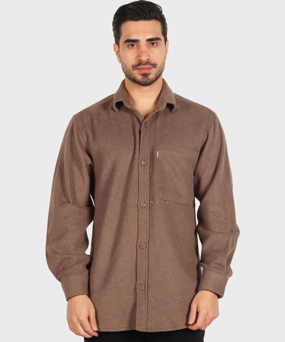 پیراهن فوتر مردانه تک جیب 0964