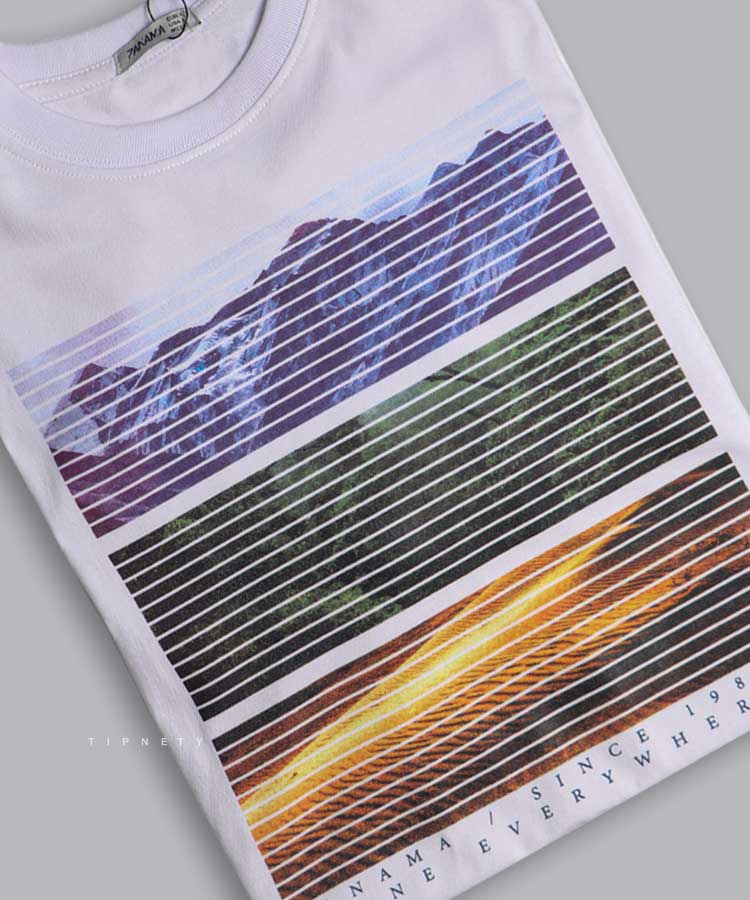                         سفید تیشرت لش 1382  - تصویر 4