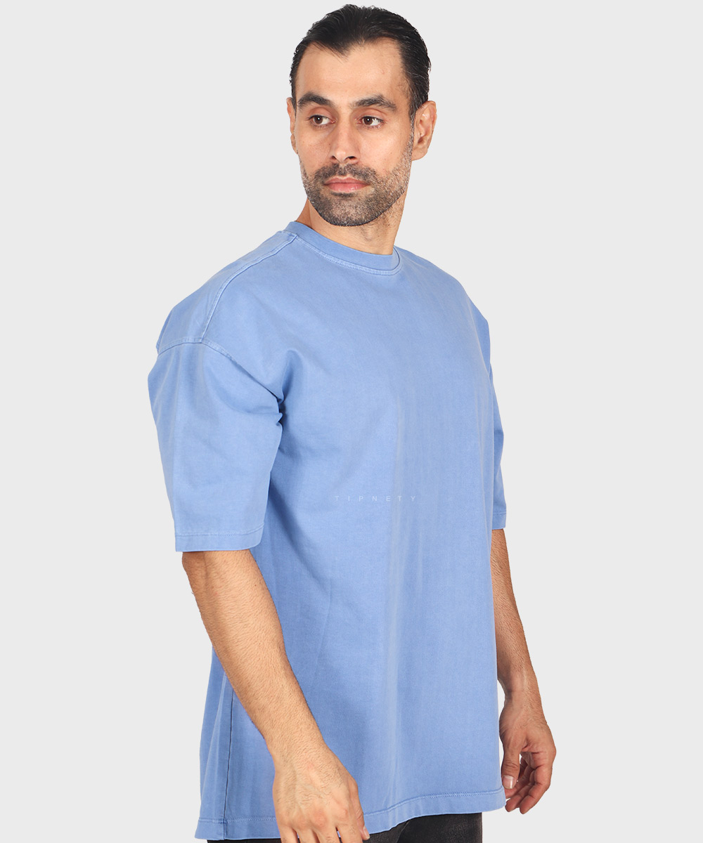             نفتی دودی شکلاتی لجنی آبی تیشرت لش 1761  - تصویر 20