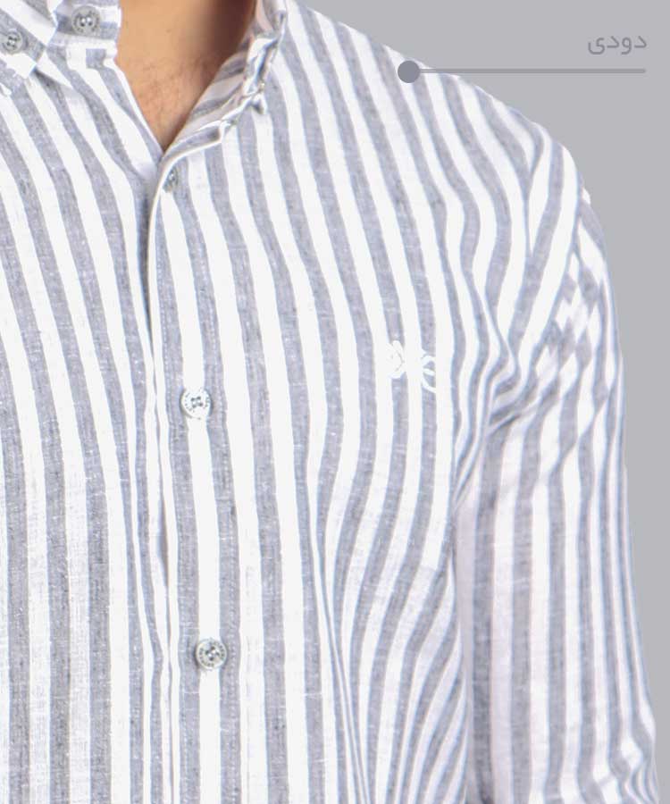                                                                                                                               سورمه ای سبز زرشکی طوسی کرم آبی پیراهن آستین بلند فیت 0223  - تصویر 9