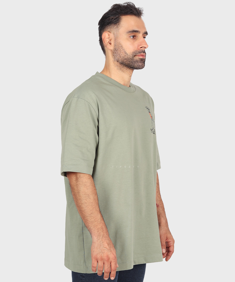         سفید خاکی صدری تیشرت لش 1725  - تصویر 22