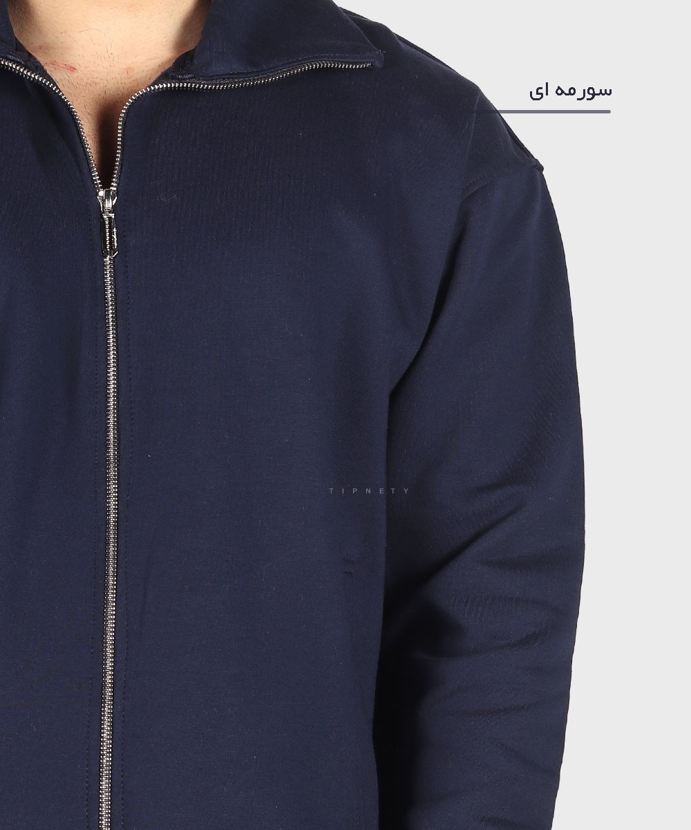                 سورمه ای مشکی شیری طوسی آبی روشن کرم قهوه ای پاییزه سویشرت 5086  - تصویر 9