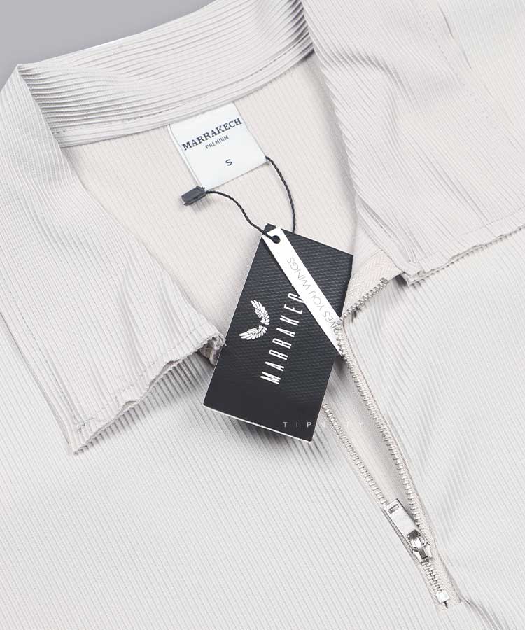                                                                                 کرم سفید مشکی کله غازی قهوه ای صدری طوسی تیشرت یقه دار 1703  - تصویر 16