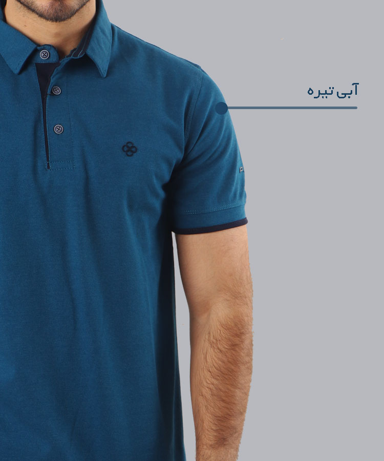 تیشرت یقه دار مردانه 6204