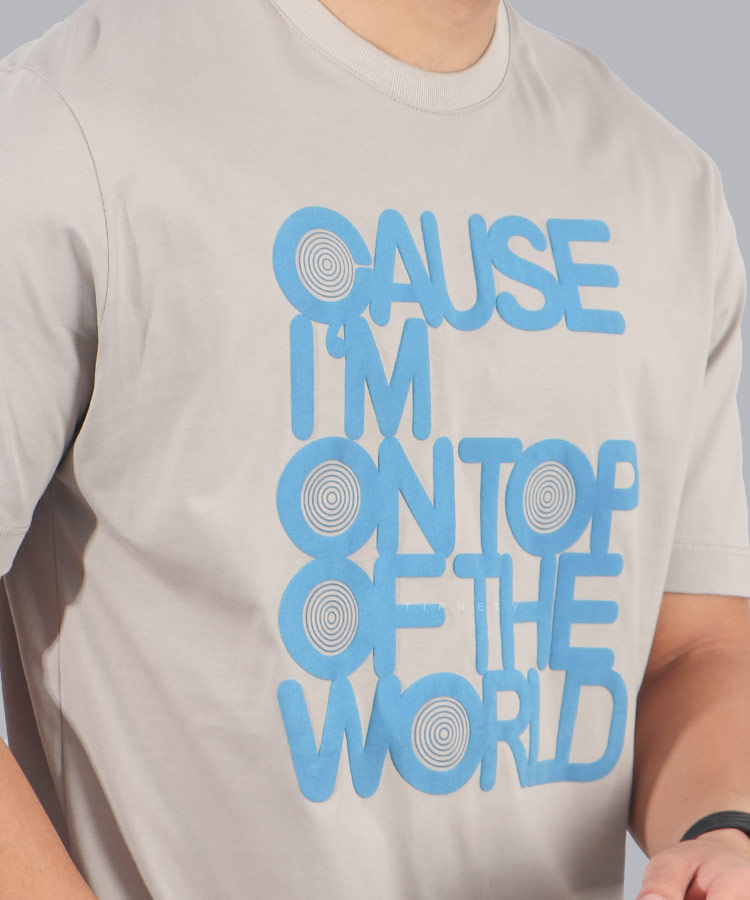                                                                                                                                   خردلی دودی مشکی کرم تیشرت چاپی 1374  - تصویر 10