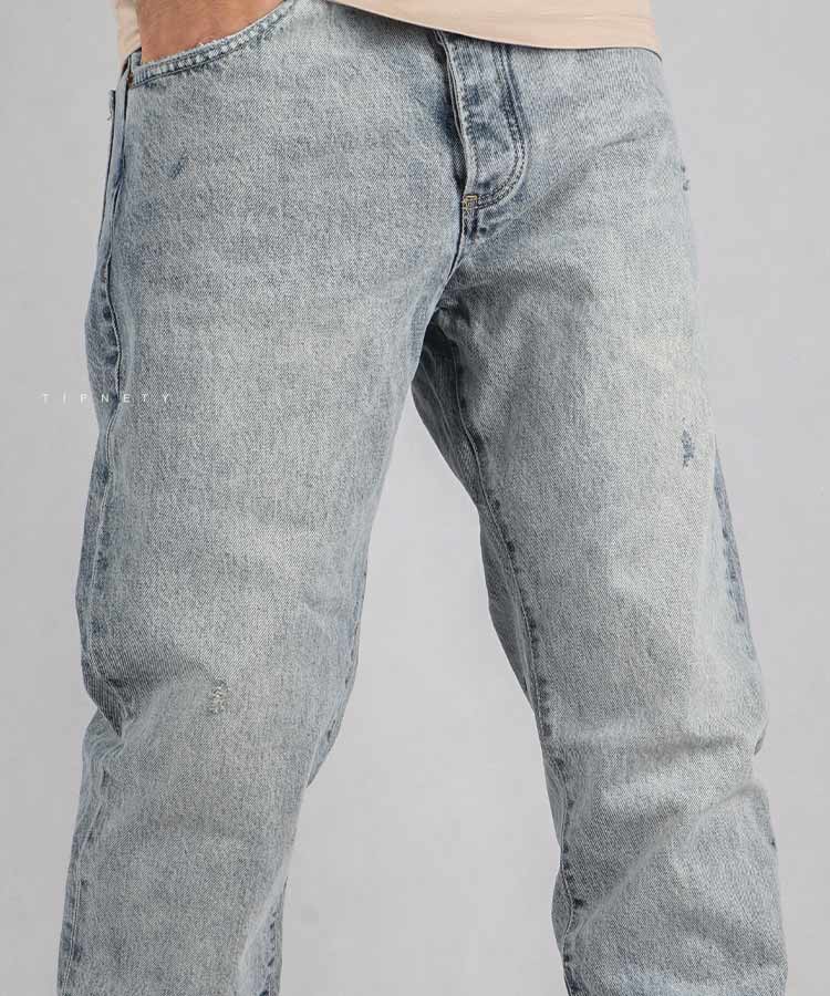                         آبی یخی شلوار جین مام استایل 0013  - تصویر 3