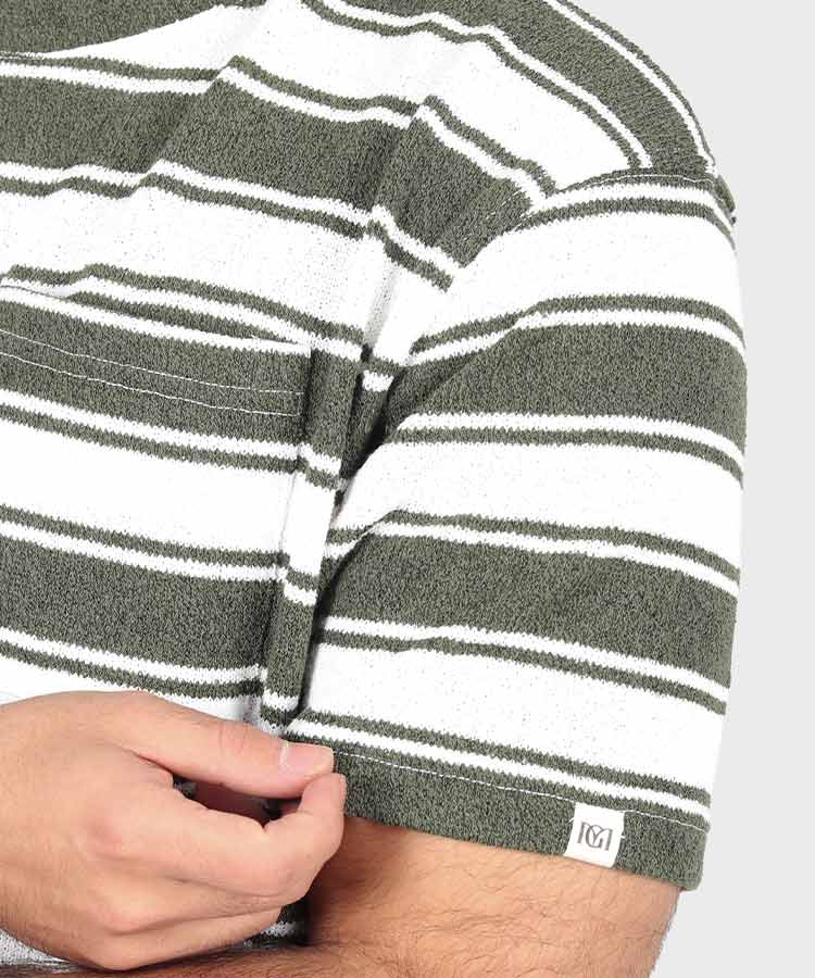                                                   لجنی مشکی سورمه ای نسکافه ای تیشرت لش 3540  - تصویر 11