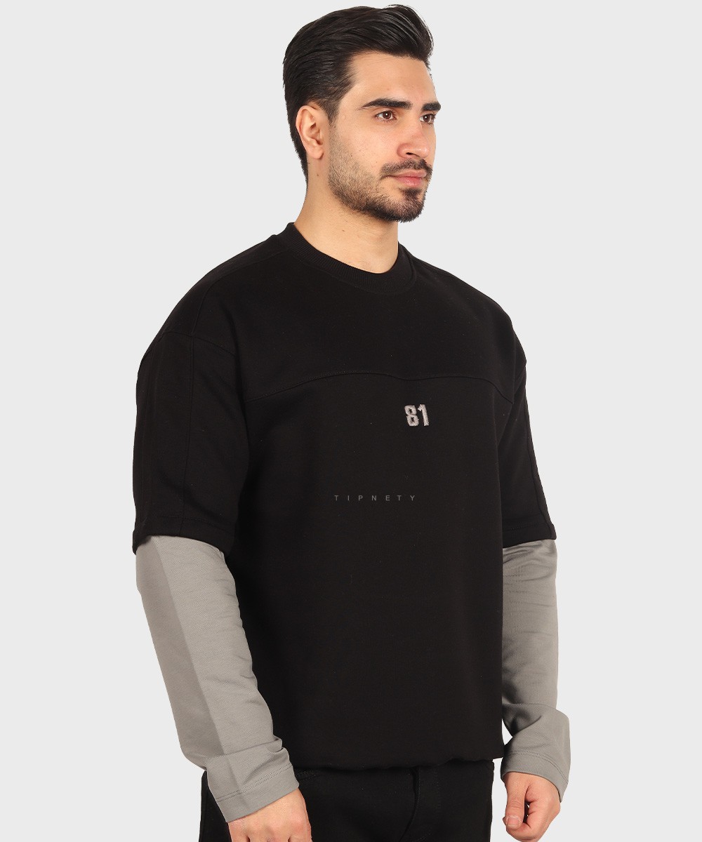     مشکی پاییزه پلیور 1771  - تصویر 4