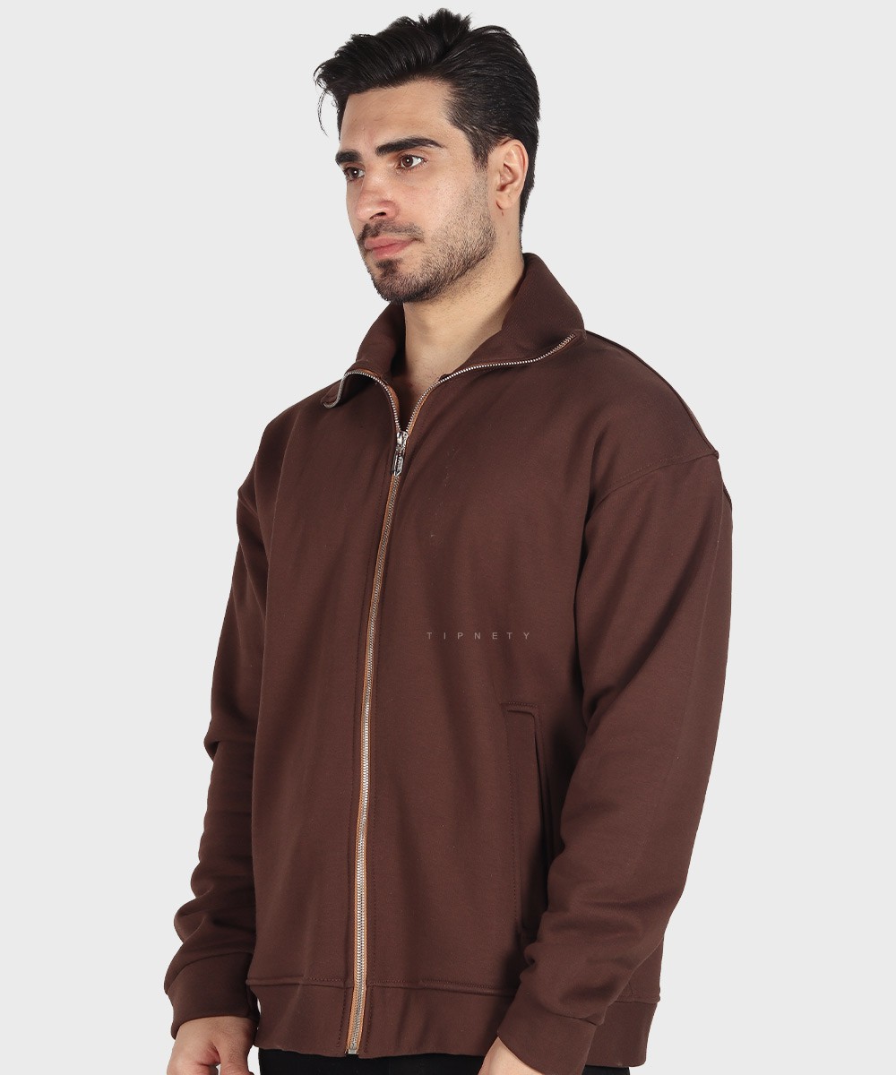                 سورمه ای مشکی شیری طوسی آبی روشن کرم قهوه ای پاییزه سویشرت 5086  - تصویر 18