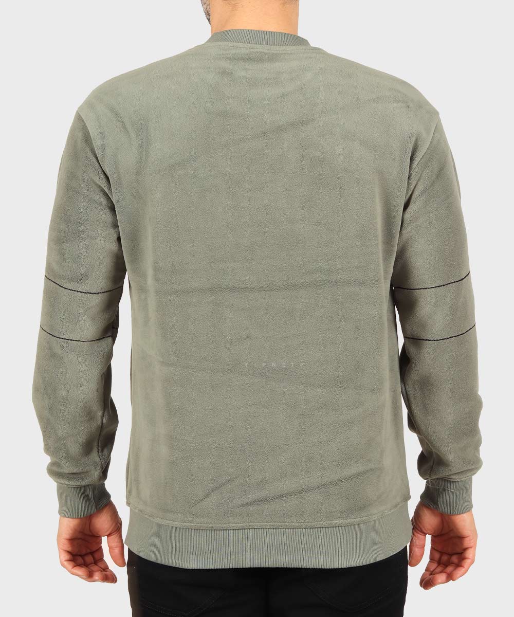                                     دودی شیری مشکی شکلاتی سبز پاییزه پلیور 9979  - تصویر 18