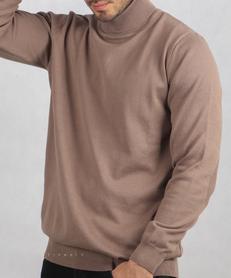                                                                                                               طوسی خاکی مشکی سفید پاییزه یقه اسکی 1420  - تصویر 3